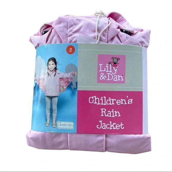 NWT Lily & Dan Childrens Raincoat with wings - Picture 3 of 11